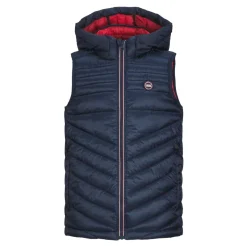 Jack & Jones - JJEHERO BODYWARMER HOOD Marine Best