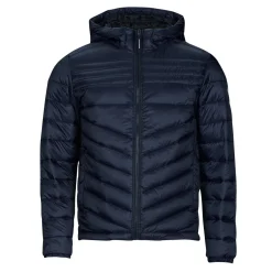 Jack & Jones - JJEHERO PUFFER HOOD Marine Hot