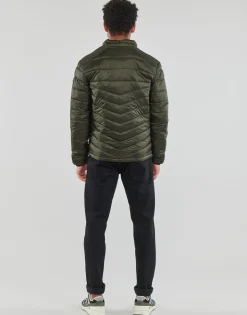 Jack & Jones - JJEHERO PUFFER COLLAR Kaki Discount