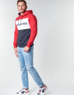Jack & Jones - JJELOGO BLOCKING Rouge