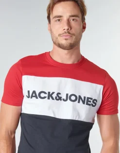 Jack & Jones T-shirts & Polos^- JJELOGO BLOCKING
