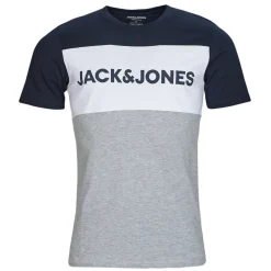 Jack & Jones - JJELOGO BLOCKING TEE< T-shirts & Polos