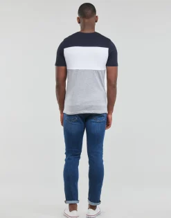 Jack & Jones - JJELOGO BLOCKING TEE< T-shirts & Polos