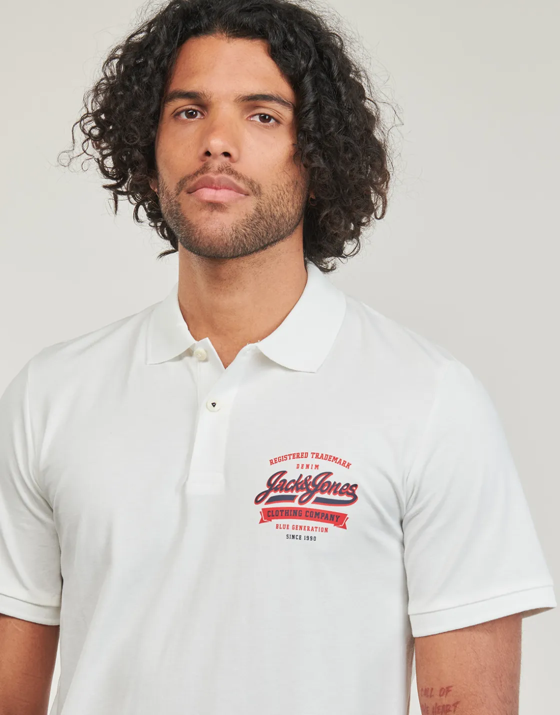 Jack & Jones - JJELOGO POLO SS 2 COL SS24 SN< T-shirts & Polos