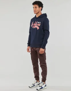 Jack & Jones - JJELOGO SWEAT HOOD 2 COL 23/24< Sweats & Polaires