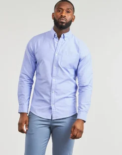 Jack & Jones Chemises^- JJEOXFORD SHIRT LS