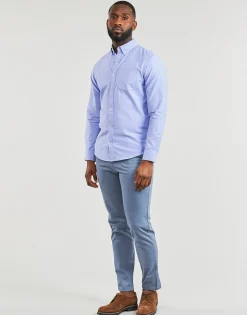 Jack & Jones Chemises^- JJEOXFORD SHIRT LS