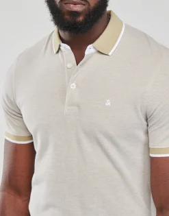 Jack & Jones - JJEPAULOS POLO SS Beige Sale