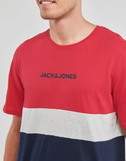 Jack & Jones - JJEREID BLOCKING TEE SS< T-shirts & Polos
