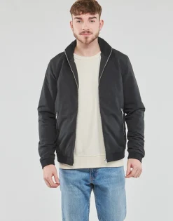 Jack & Jones - JJERUSH HARRINGTON BOMBER Noir New