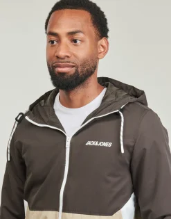 Jack & Jones - JJERUSH HOOD BOMBER Clearance