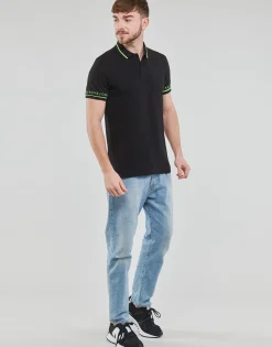 Jack & Jones - JJGLOBUS POLO SS Noir Hot