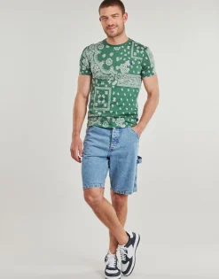 Jack & Jones - JJIALEX JJCARPENTER SHORTS SQ 889 Bleu Outlet