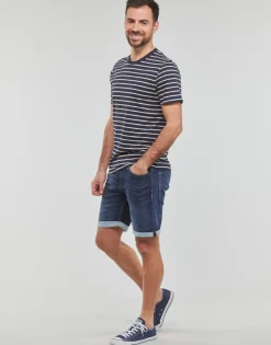 Jack & Jones - JJIRICK JJICON SHORTS Bleu Outlet