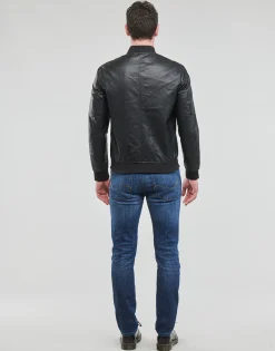 Jack & Jones Vestes^- JJROCKY PU BOMBER