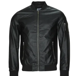 Jack & Jones Vestes^- JJROCKY PU BOMBER
