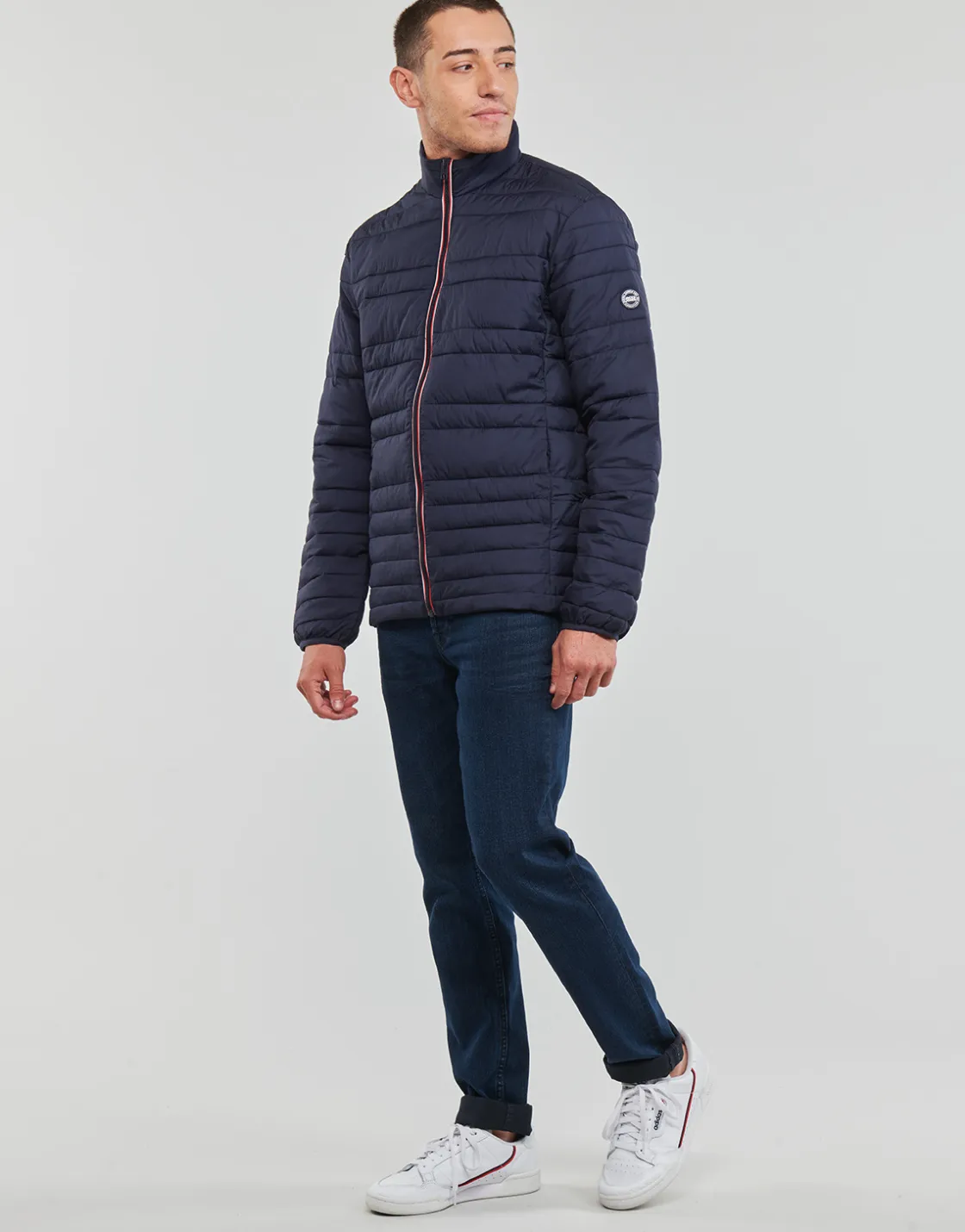 Jack & Jones - JJSANTO PUFFER JACKET Marine Clearance