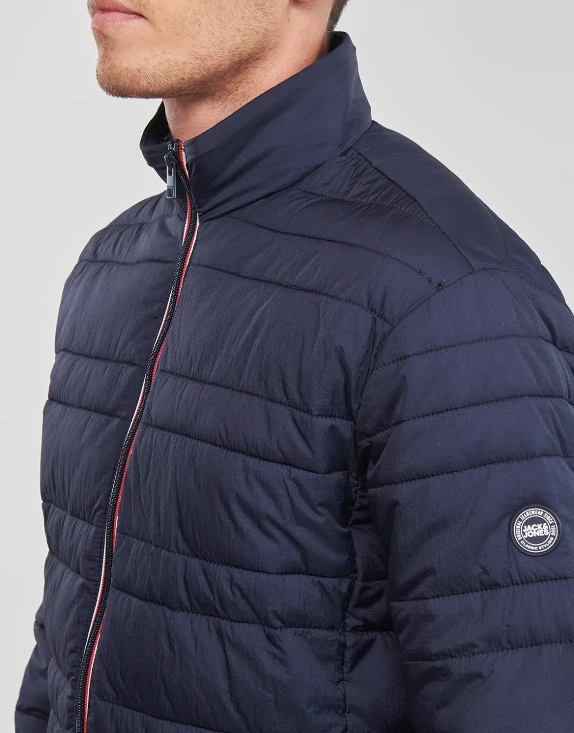 Jack & Jones - JJSANTO PUFFER JACKET Marine Clearance