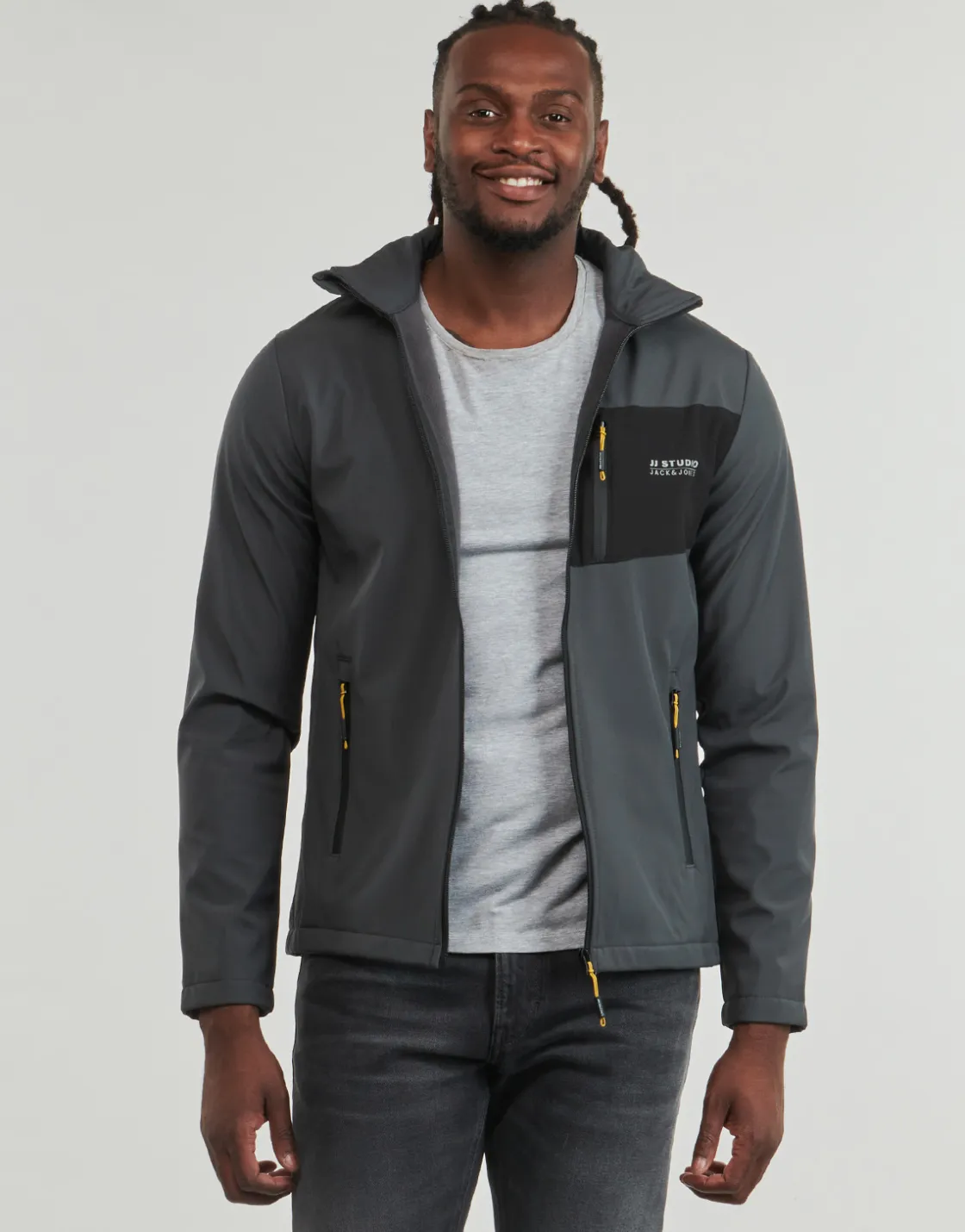 Jack & Jones Vestes^- JJTAYLOR SOFTSHELL