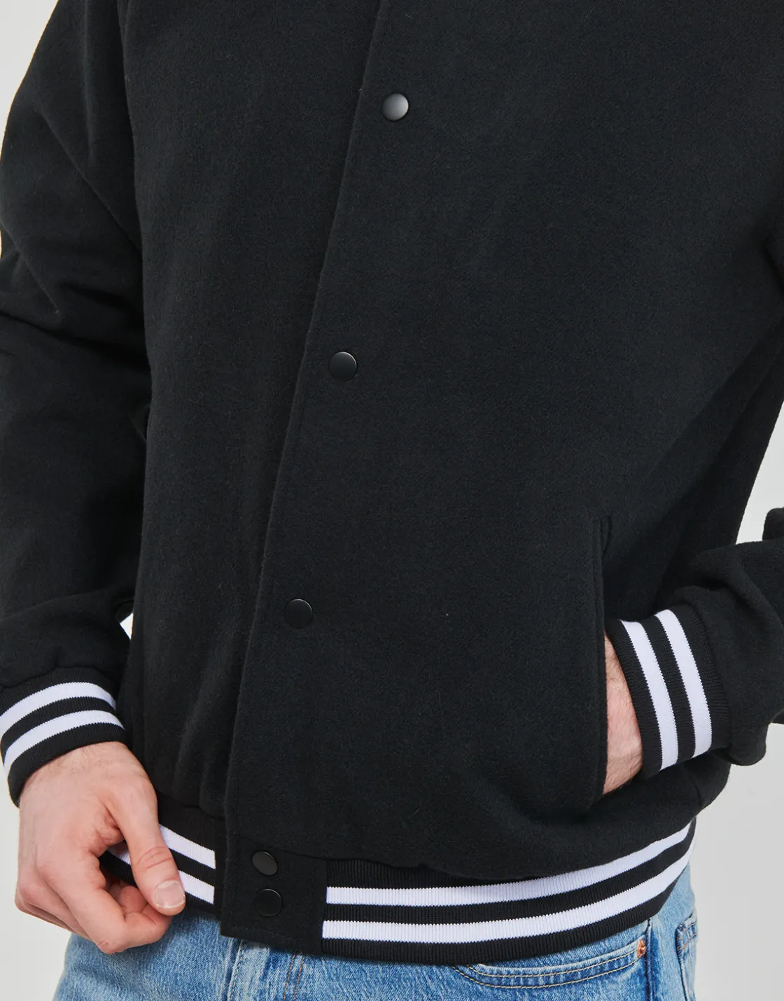 Jack & Jones Vestes^- JJZAC WOOL BOMBER