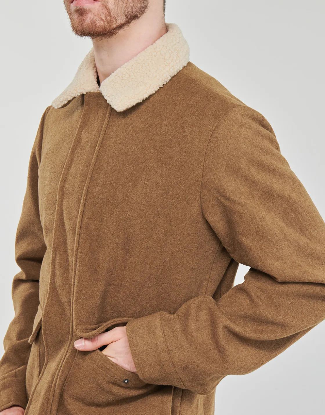 Jack & Jones Vestes^- JJZAC WOOL JACKET