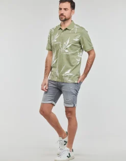 Jack & Jones - JORCRAYON AOP POLO SS Kaki Best