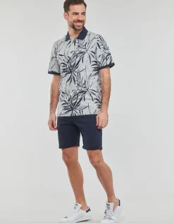 Jack & Jones - JORCRAYON AOP POLO SS Beige Clearance