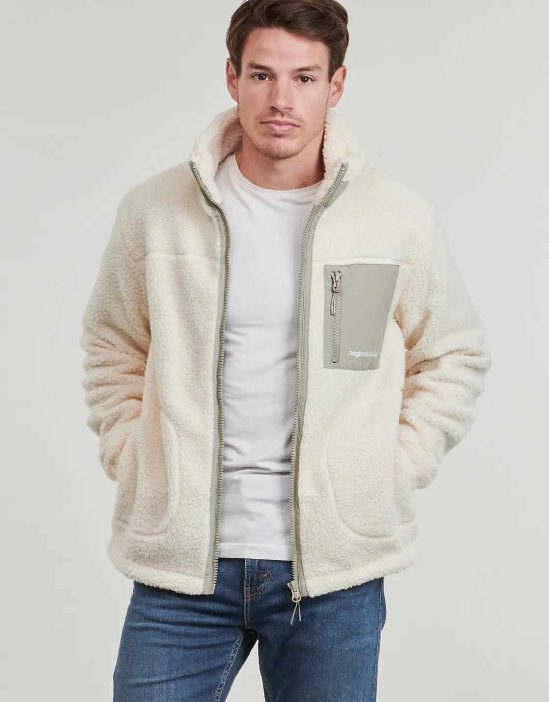 Jack & Jones - JORVESTERBRO Beige Sale