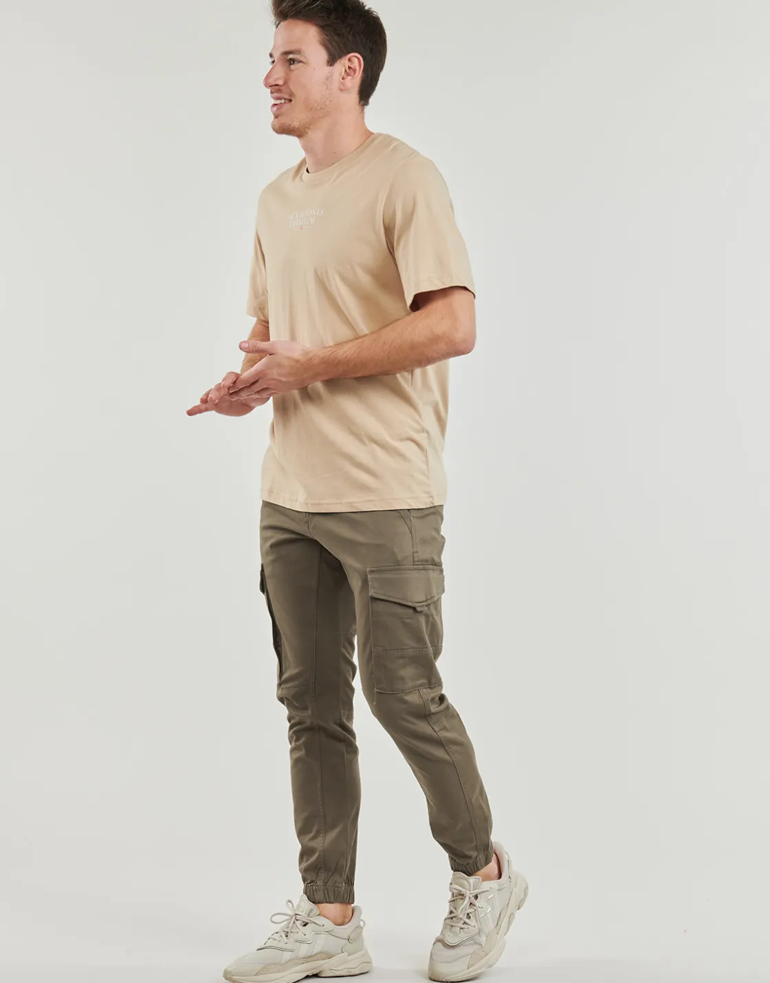 Jack & Jones - JPSTPAUL JJFLAKE ANA Marron Best