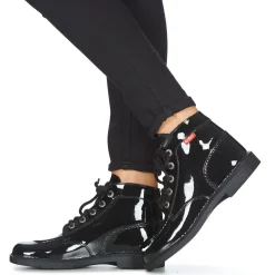 Kickers - KICK COL Noirvernis New