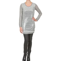 La City - PULL SEQUINS Gris