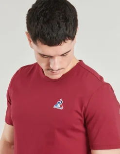 Le Coq Sportif - ESS TEE SS N°1 M Rouge Outlet
