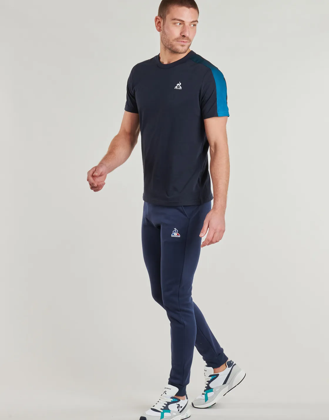 Le Coq Sportif - HERITAGE SP TEE SS N°2 M Marine Online