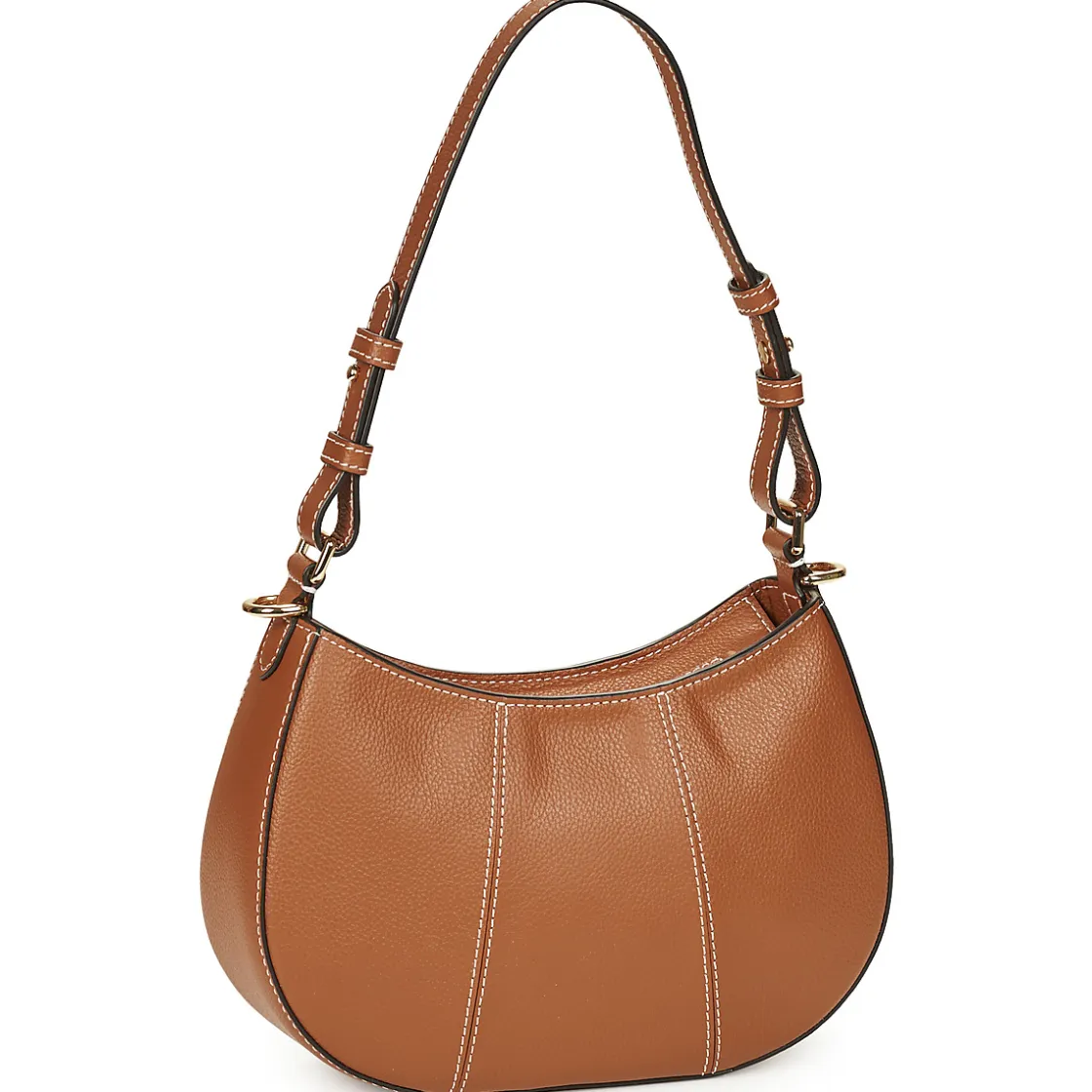 Le Tanneur - JULIETTE SMALL HALF MOON Camel Clearance