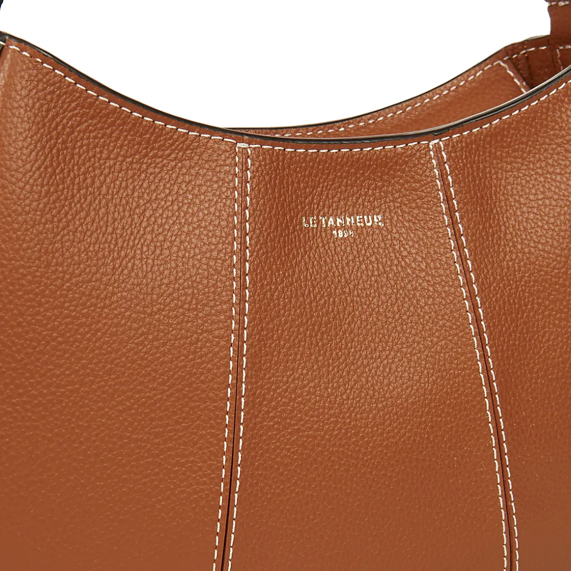 Le Tanneur - JULIETTE SMALL HALF MOON Camel Clearance