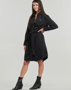 Lee - ALL PURPOSE SHIRT DRESS Noir Discount