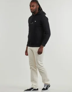 Lee - PLAIN HOODIE Noir Discount