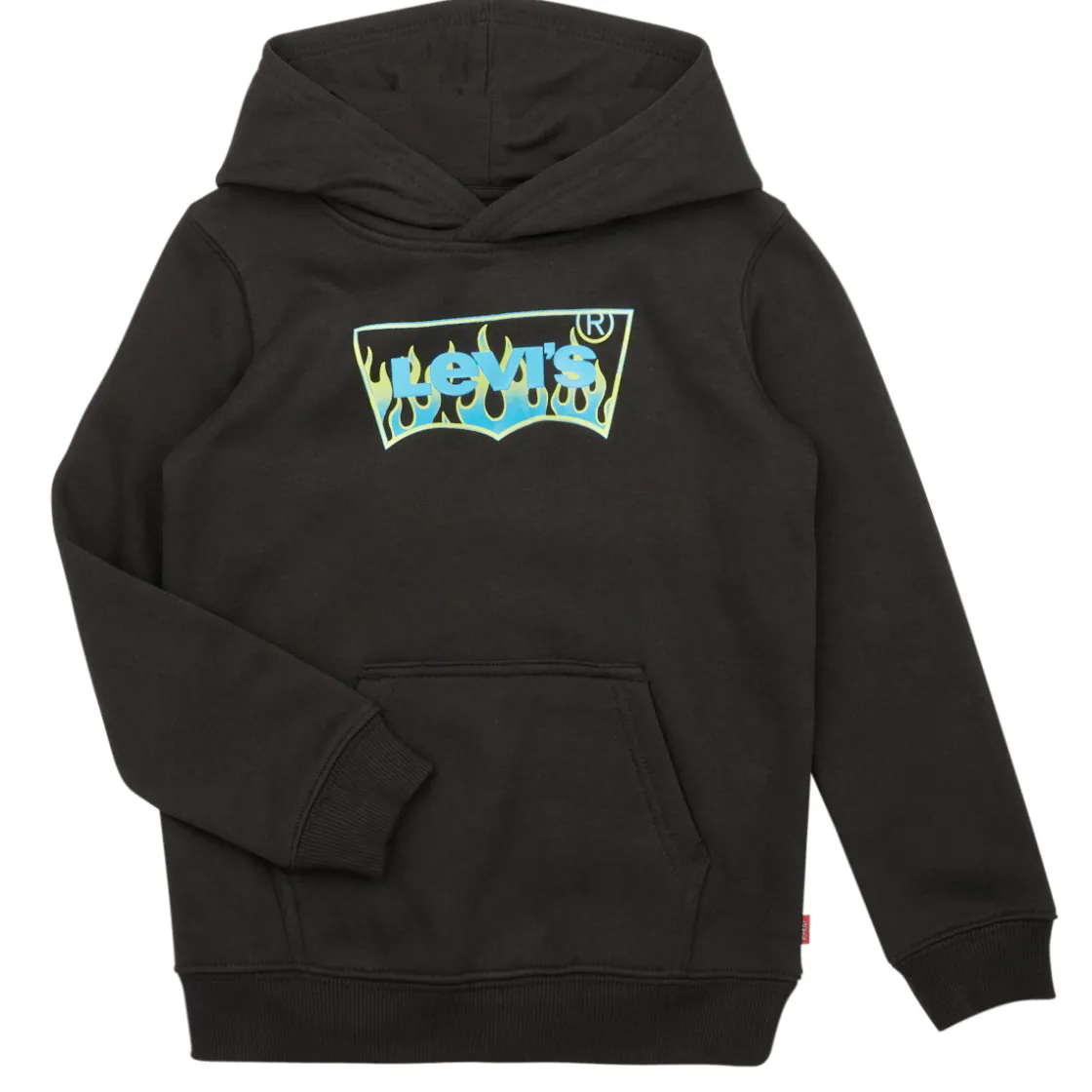 Levi's - BATWING FILL HOODIE Noir Clearance