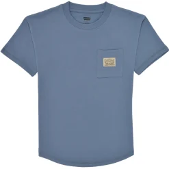 Levi's - CURVED HEM POCKET TEE Bleu Sale