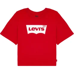 Levi's T-shirts & Polos^- LIGHT BRIGHT CROPPED TEE