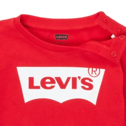 Levi's - L/S BATWING TEE Rouge Discount