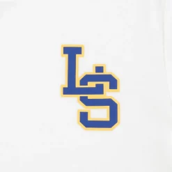 Levi's - LS MONOGRAM TEE Blanc Sale
