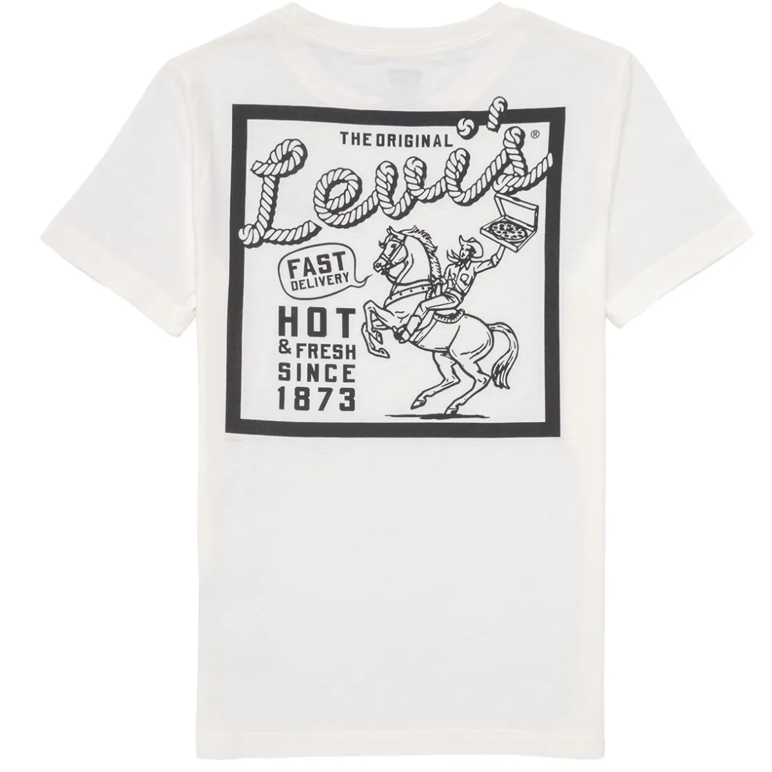 Levi's T-shirts & Polos^- LVB PIZZA DELIVERING COWBOY TE