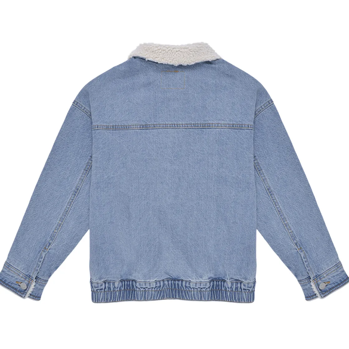 Levi's - LVG DENIM JACKET W/ SHERPA COL< Vestes