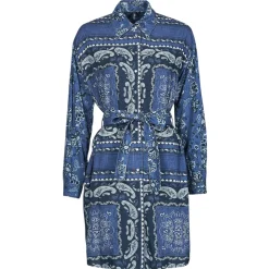 Liu Jo - ABITO CAMICIA DEN.BLUE PRINTS WASH< Robes