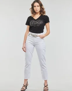 Liu Jo - PANT STRAIGHT FIT Blanc Hot