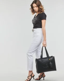 Liu Jo - PANT STRAIGHT FIT Blanc Hot