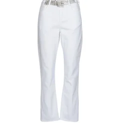 Liu Jo - PANT STRAIGHT FIT Blanc Hot