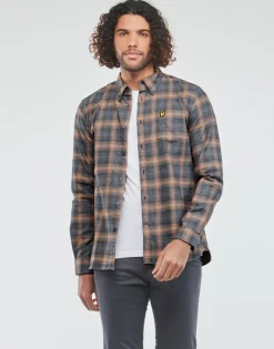 Lyle & Scott - BUTTON DOWN CHECK SHIRT< Chemises