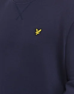 Lyle & Scott - Crew Neck Sweatshirt Bleu Discount